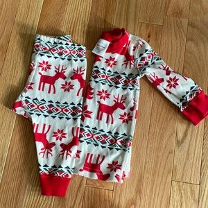 Hanna Anderson deer Christmas Jammies
